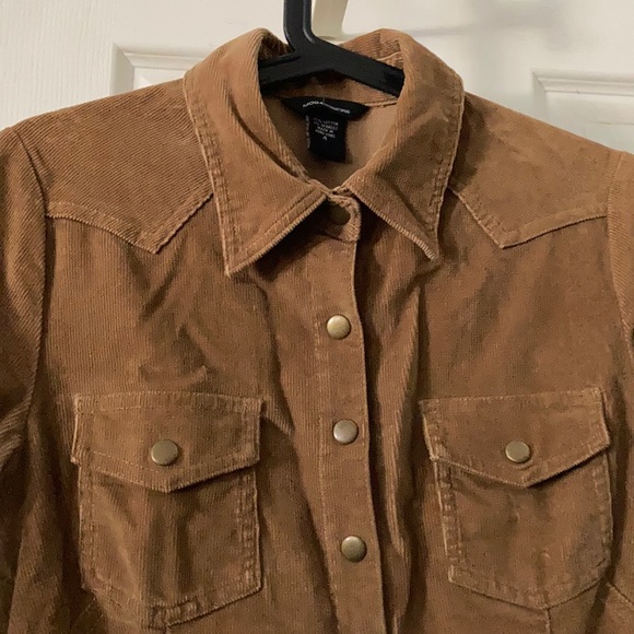 Moda International Midi Length Western Cord Dress - Picture 3 of 5